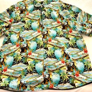 Tommy Bahama, big and tall men’s button-down short sleeve shirt XXXL